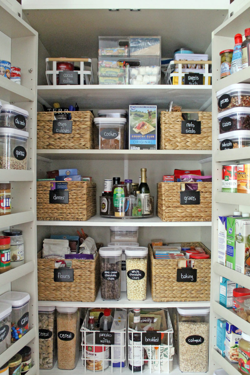 my “new” organized pantry