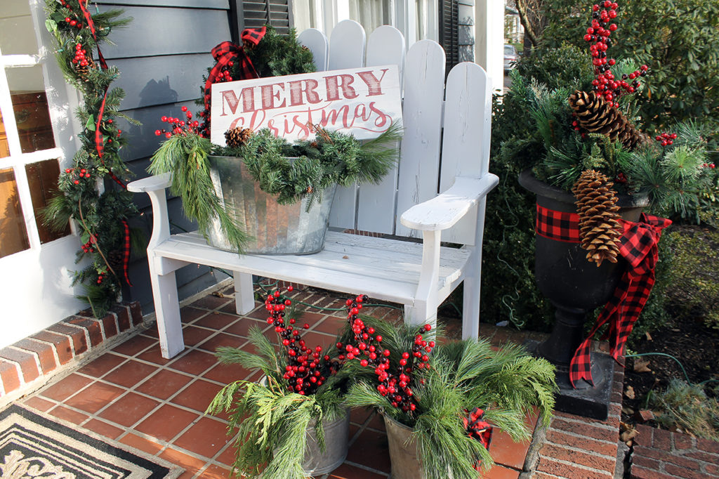 all decked out n buffalo plaid | polka dots and picket fences